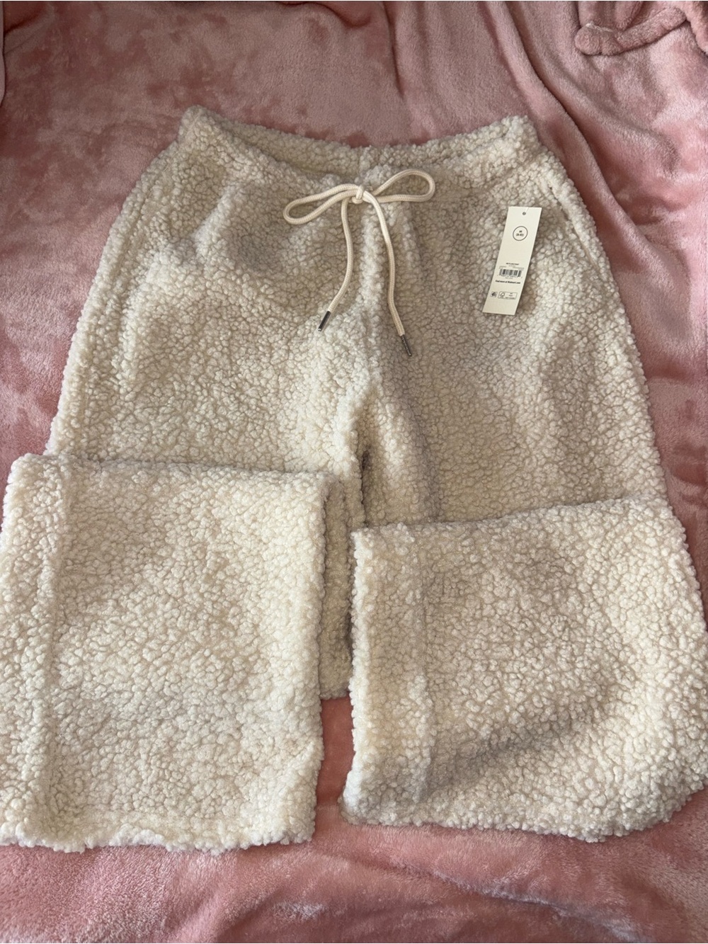 Sherpa Wide Leg Pants